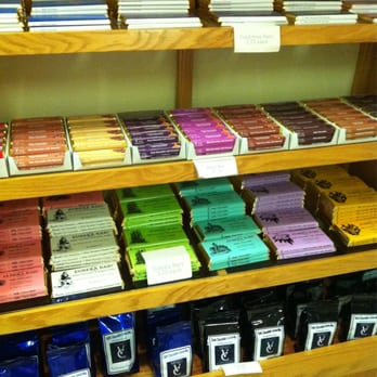 Kenny’s Chocolates - a shelf of chocolates - Chocolatiers & Shops Near Me - Eureka, California