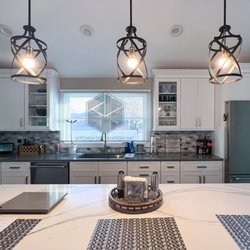 Kitchen Destination - A close up of the Brittanicca Quartz from Cambria Surfaces!