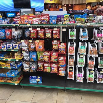 valero gas station snacks