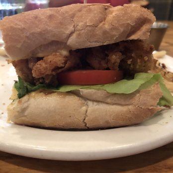 The Rarebit - Shrimp po boy - New American Near Me - Charleston, South Carolina The Rarebit - Shrimp po boy - New American Near Me - Charleston, South Carolina