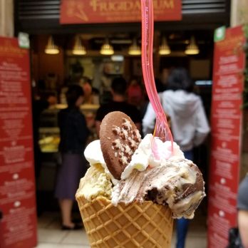 Frigidarium - 3€. preference: crema fiorentina, pistachio, then frigidarium. Surprisingly - Ice Cream & Frozen Yogurt Near Me - Rome, RM