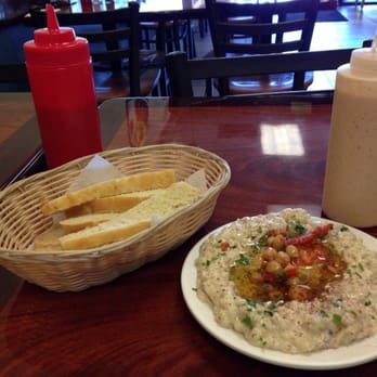 Mr. Kebab - Babaganoush w/ free boring bread  $3.5 w/ tax $3.82 - Turkish Near Me - Union City, California