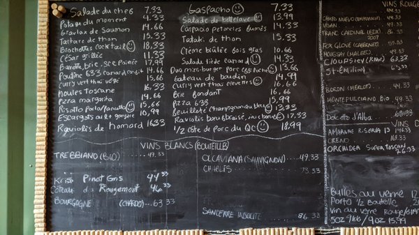 Menu photo 3 Bistro Le 633 Bromont, QC