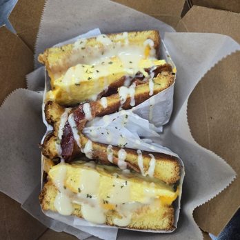 That's The Burger - 9. Korean Egg Drop Sandwich - Burgers Near Me - Rancho Cordova, California That's The Burger - 9. Korean Egg Drop Sandwich - Burgers Near Me - Rancho Cordova, California