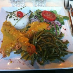 Le Royal Comptoir - Brochettes poulet sate et curry