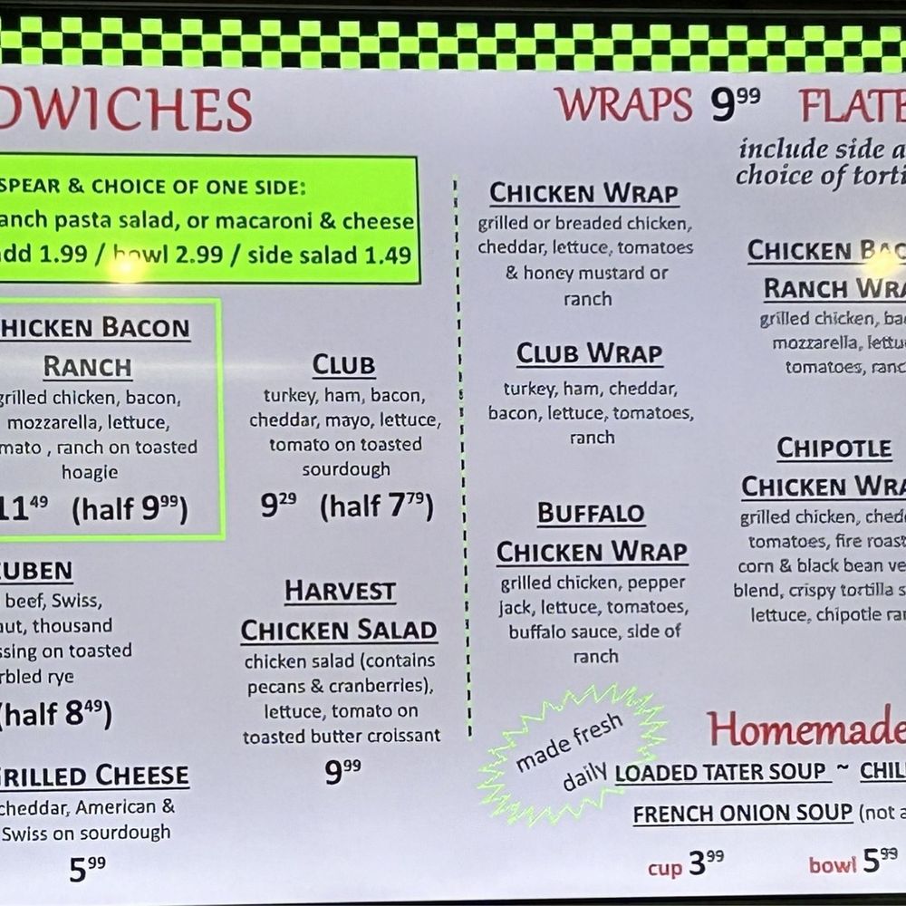 Prater's Taters - Menu - New American Near Me - Huntingdon, Tennessee Prater's Taters - Menu - New American Near Me - Huntingdon, Tennessee