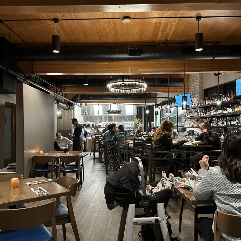 Oxbow Urban Kitchen - Inside view from window seating - Steakhouses Near Me - Sumner, Washington Oxbow Urban Kitchen - Inside view from window seating - Steakhouses Near Me - Sumner, Washington