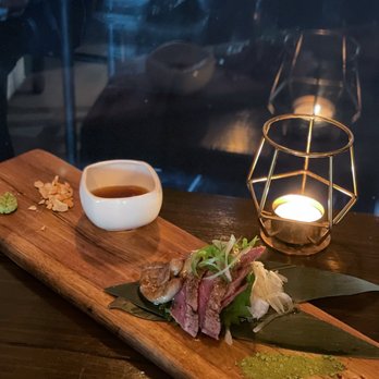 Noah's Cafe - Beef tataki with honey foie gras - Japanese Near Me - Vancouver, British Columbia Noah's Cafe - Beef tataki with honey foie gras - Japanese Near Me - Vancouver, British Columbia