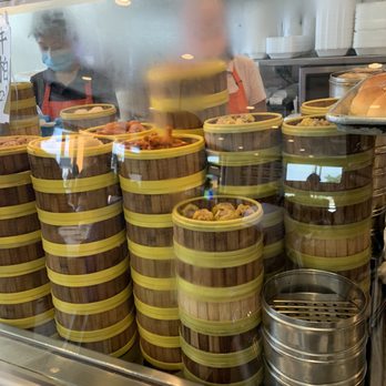 Ocean Bo - The goodies in their steam baskets. - Dim Sum Near Me - El Monte, California Ocean Bo - The goodies in their steam baskets. - Dim Sum Near Me - El Monte, California