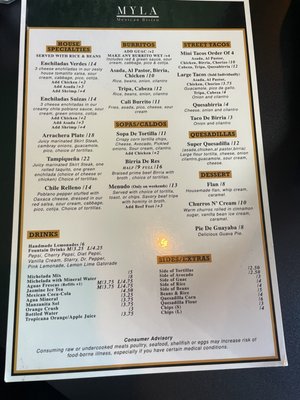 Menu photo 5 MYLA Mexican Bistro Colton, CA Menu photo 5 MYLA Mexican Bistro Colton, CA