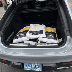 Pinnacle Peak Ace Hardware - My steed with our new 40lb salt tablets!
