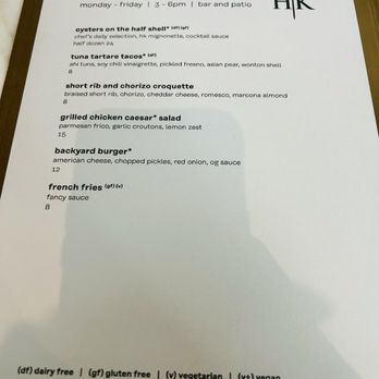 Gordon Ramsay Hell's Kitchen - Happy hour menu 7/24 - New American Near Me - Miami, Florida Gordon Ramsay Hell's Kitchen - Happy hour menu 7/24 - New American Near Me - Miami, Florida