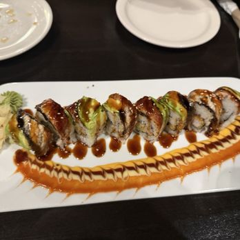 Thai Flavors Ingersoll - Dragon Roll - Thai Near Me - Des Moines, Iowa Thai Flavors Ingersoll - Dragon Roll - Thai Near Me - Des Moines, Iowa