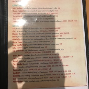 Spice N Curry - Page of menu - Indian Near Me - Elkridge, Maryland
