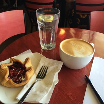 Duggan's Coffee - Double latte and triple berry tart - Coffee & Tea Near Me - Albuquerque, New Mexico