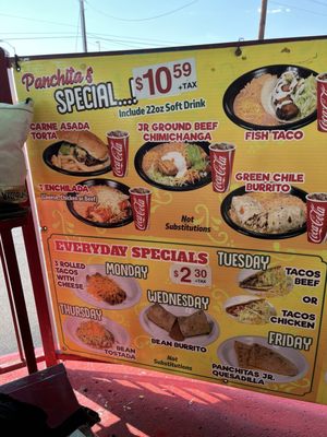 Menu photo 5 Panchitas Mexican Food Phoenix, AZ Menu photo 5 Panchitas Mexican Food Phoenix, AZ