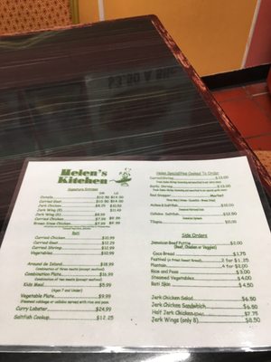 Menu photo 5 Helen's Kitchen Houston, TX