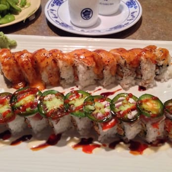 Aloha Sushi - X-file on top, Aloha on bottom. Both were good 3.11.15 - Sushi Bars Near Me - Folsom, California