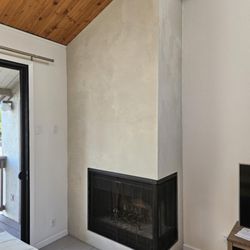 King Of Sheetrock - Plaster fireplace