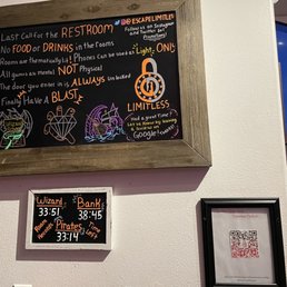 Lobby signage