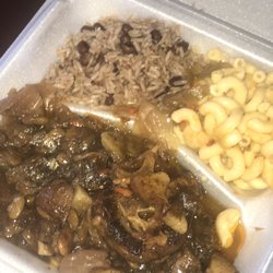 Fusion Restaurant and Grill Soul Food - Oxtails , rice and beans, and Mac and cheese