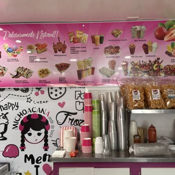 La Michoacana - the menu of the restaurant - Ice Cream & Frozen Yogurt Near Me - San Juan Capistrano, California
