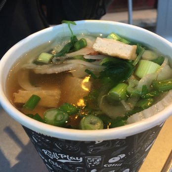 Roll Play - Veggie pho! Most delicious! - Vietnamese Near Me - Vienna, Virginia
