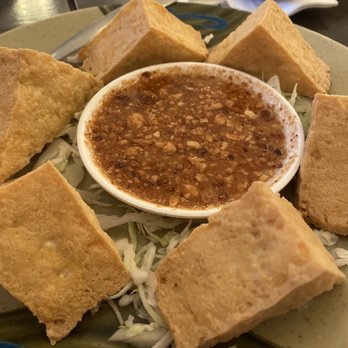 Red Curry Vegan Kitchen - Fried tofu appetizer - Vegan Near Me - Flagstaff, Arizona