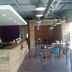 The Office Coffee Shop - Spacious interior with lots of surfaces to sprawl out all your study material.