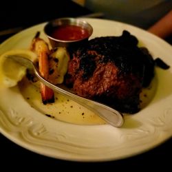 Palmer's Steakhouse - Filet mignon with 2 grilled shrimp