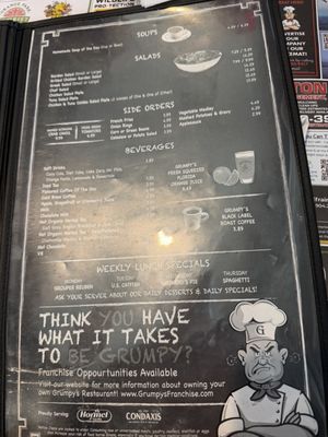 Menu photo 5 Grumpy's Restaurant Neptune Beach, FL