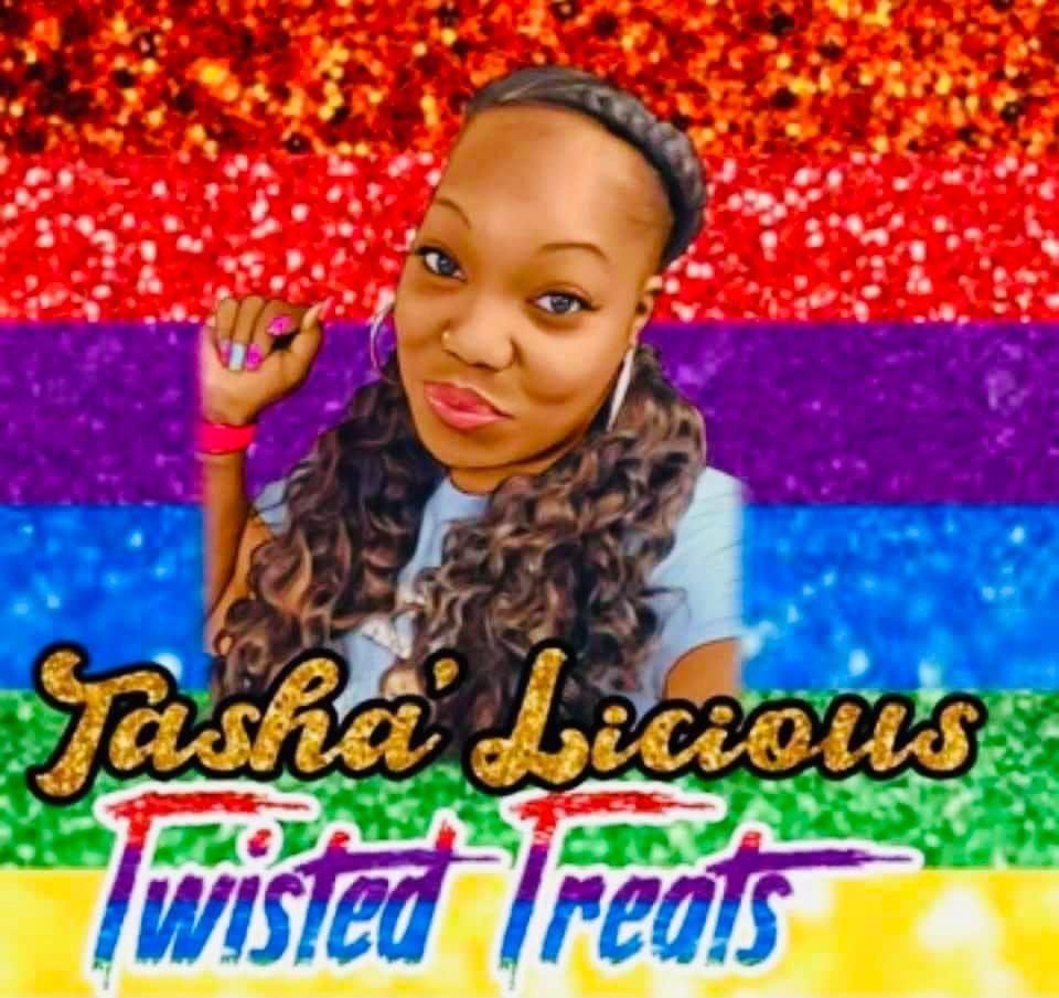 Tasha Licious Twisted Treats Logo