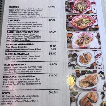 Cali-Spartan Mexican Kitchen - Updated menu: Munchies - Mexican Near Me - San Jose, California Cali-Spartan Mexican Kitchen - Updated menu: Munchies - Mexican Near Me - San Jose, California