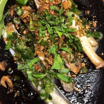 Oc House - Grilled razor clams , 4 for about $12 - Vietnamese Near Me - Portland, Oregon Oc House - Grilled razor clams , 4 for about $12 - Vietnamese Near Me - Portland, Oregon
