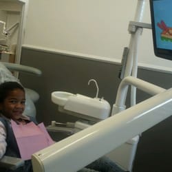 Dr. Deza's Dental Office - My baby getting her check up