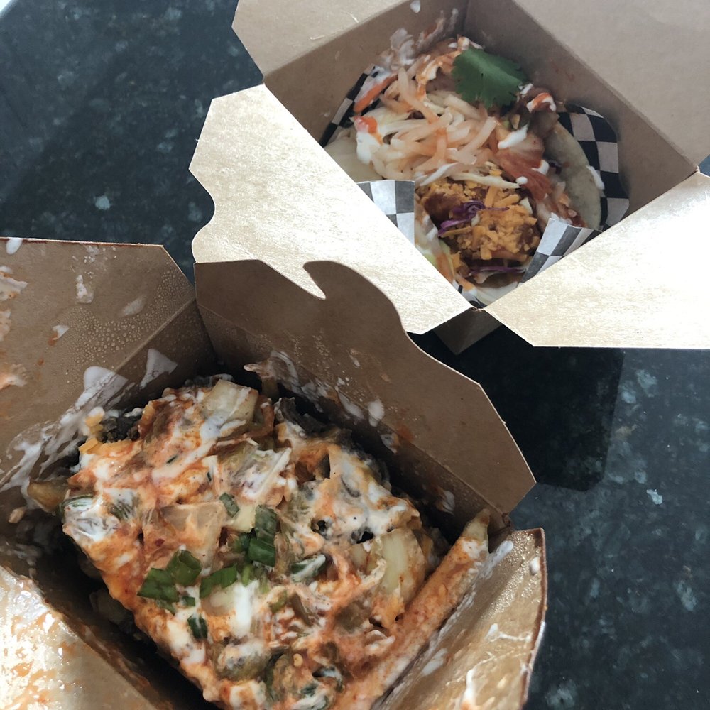 Far East Taco - Bulgogi Kimchi Fries, Kalbi Taco. - Asian Fusion Near Me - Oakville, Ontario Far East Taco - Bulgogi Kimchi Fries, Kalbi Taco. - Asian Fusion Near Me - Oakville, Ontario