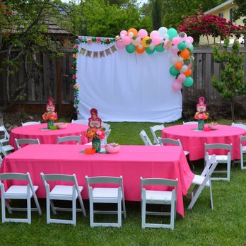 Chairs For Affairs - Child seating with linens. - Party Supplies Near Me - Concord, California