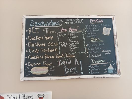 Menu photo 2 Precious Memories Bakery and Cafe Ripley, WV Menu photo 2 Precious Memories Bakery and Cafe Ripley, WV