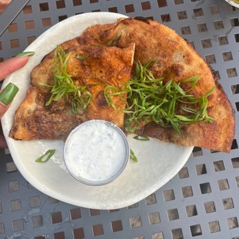The Toasted Coconut - Lamb Flatbread - New American Near Me - Houston, Texas The Toasted Coconut - Lamb Flatbread - New American Near Me - Houston, Texas
