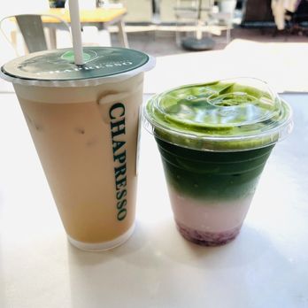 Chapresso - Barley Black Milk Tea and Strawberry Matcha Latte - Bubble Tea Near Me - San Marino, California