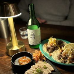 Yasijang - Pork belly and bulgogi tacos