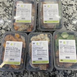 My husbands five picks for the week.  This is our first time trying their food