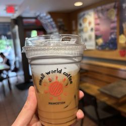 Small World Coffee - Nola cold brew with lavender cream