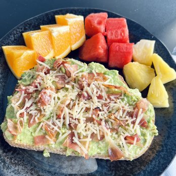 Enter The Cafe - Avocado Bacon Toast - Coffee & Tea Near Me - San Francisco, California Enter The Cafe - Avocado Bacon Toast - Coffee & Tea Near Me - San Francisco, California