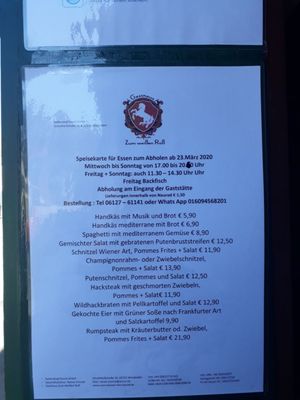 Menu photo 2 Zum weißen Roß Wiesbaden, HE Menu photo 2 Zum weißen Roß Wiesbaden, HE