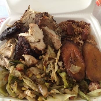 Golden Krust Caribbean Restaurant - Jerk chicken, rice, cabbage and plantains - Caribbean Near Me - Orlando, Florida Golden Krust Caribbean Restaurant - Jerk chicken, rice, cabbage and plantains - Caribbean Near Me - Orlando, Florida