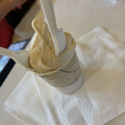 Bragg Farm Sugar House & Gift Shop - Maple creamie with maple dust - the best