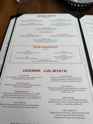 Menu photo 4 Los Andes Restaurant Providence, RI Menu photo 4 Los Andes Restaurant Providence, RI