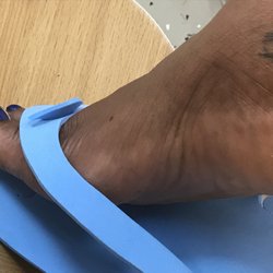 R & K Nails - Tracy got these soles soft and ready for heels and sandals!