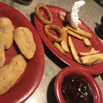 Round the Clock - Look at the reheated fries! - American Near Me - Highland, Indiana